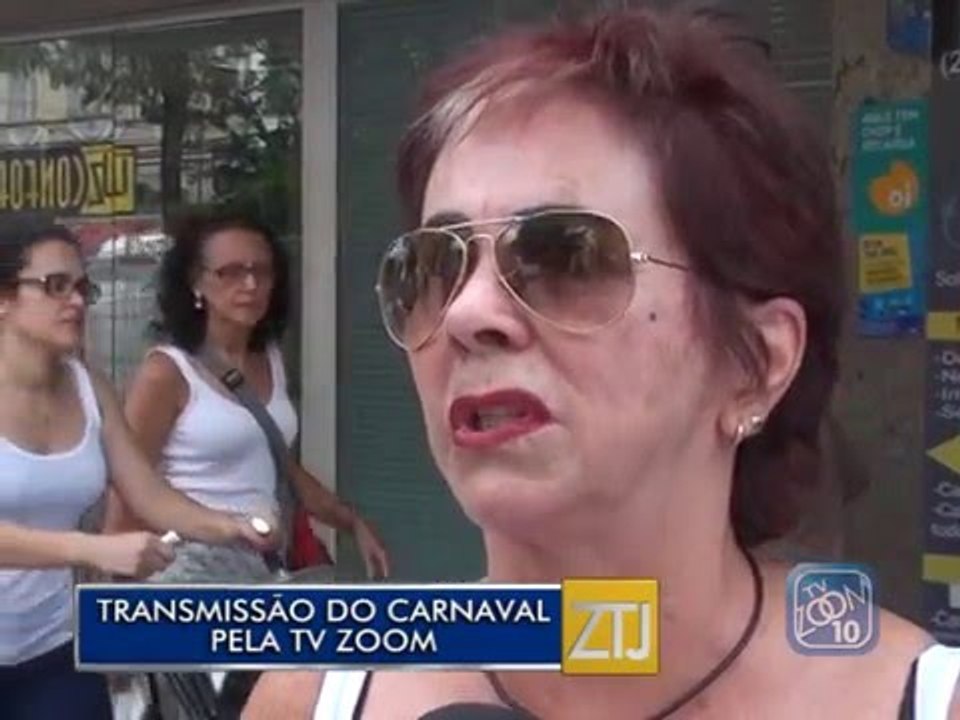 10-02-2016 - TRANSMISSÃO DO CARNAVAL - ZOOM TV JORNAL