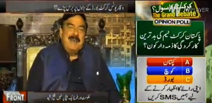 Sheikh Rasheed's analysis on Waqar Younis presser and Nawaz Shareef US visit cancellation