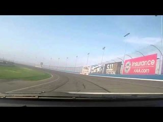 ¿Te imaginas cómo es una carrera de NASCAR desde el auto?