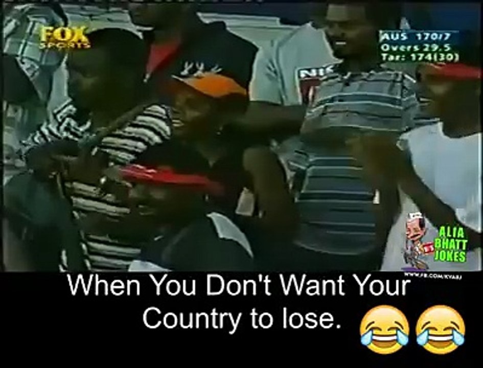 West Indies Fans... right now