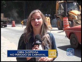 04-02-2016 - OBRA SUSPENSA NO PERÍODO DE CARNAVAL - ZOOM TV JORNAL
