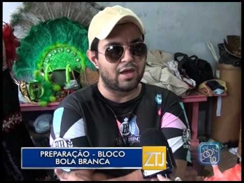 04-02-2016 - PREPARAÇÃO - BLOCO BOLA BRANCA - ZOOM TV JORNAL