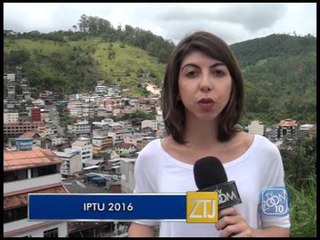 01-02-2016 - IPTU 2016 - ZOOM TV JORNAL