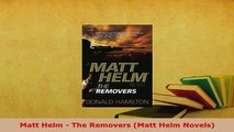 PDF  Matt Helm  The Removers Matt Helm Novels Read Online