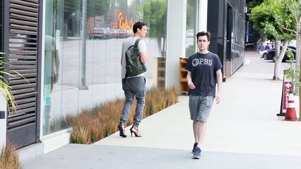 He Challenges Himself To Wear Stilettos All Day And Wants To Die