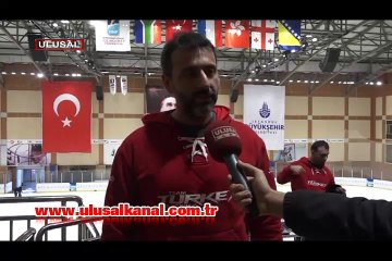 Buz hokeyi heyecanı İstanbul'da kıtaları buluşturdu