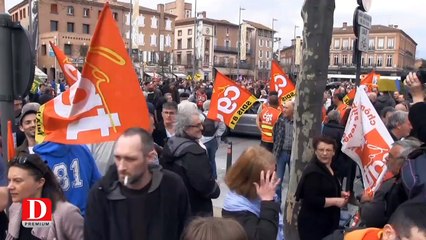 Les manifestants protestent contre la loi El Khomri à Albi