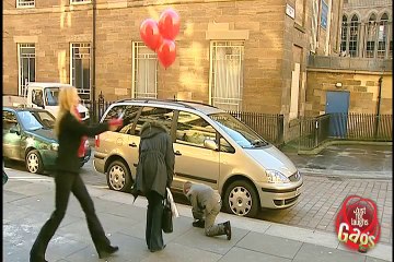 Fly away balloons prank