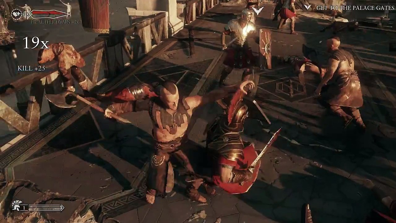 Ryse Son of Rome gameplay on i5 4460 gtx 950 1080p