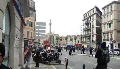 La manifestation contre la loi travail dégénère à Marseille