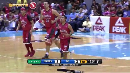 Ginebra vs TNT - Q1   Commissioners Cup 2016