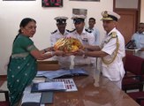 Gandhinagar Coast Guard Chief's courtesy visit to Gujarat CM