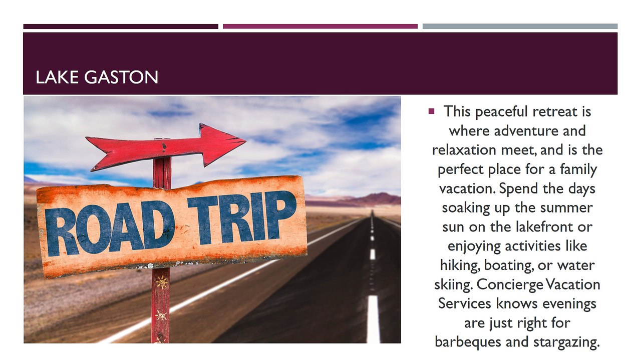 A Summer Vacation to North Carolina with Concierge Vacation Services