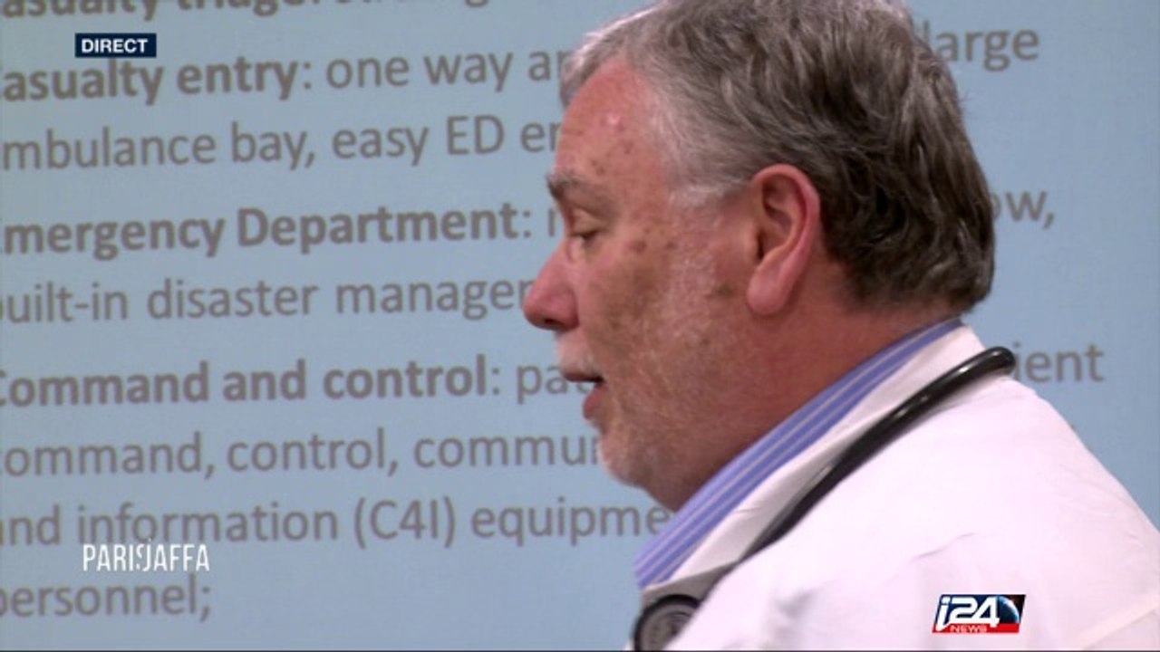 Marisol Touraine à l'hôpital Ichilov