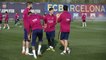 FC Barcelona training session: Preparations for El Clásico continue