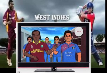 West indies VS England T20 world cup 2016 spoof