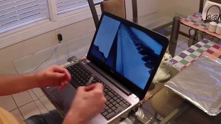 Laptop screen replacement _ How to replace laptop screen for Dell Inspiron15R 5537