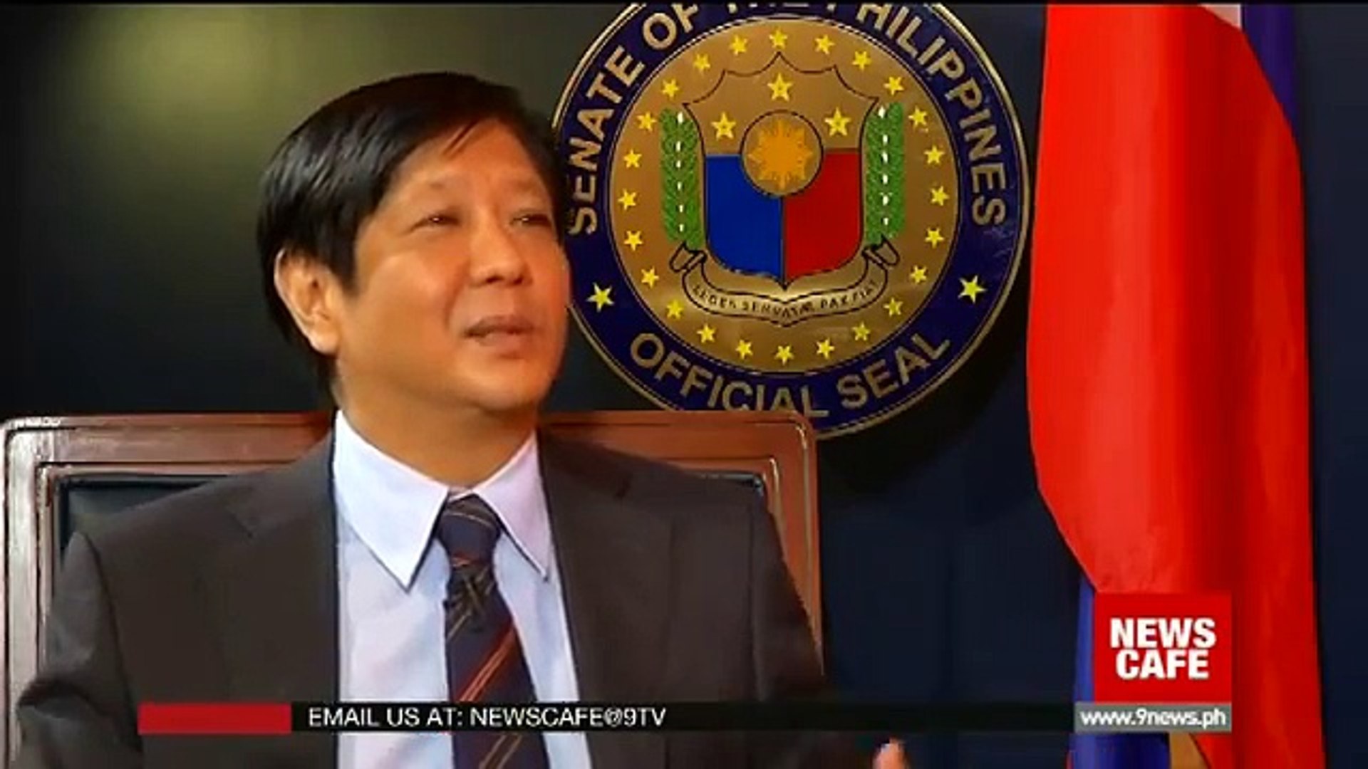 News Cafe Episode 117 Senator Bongbong Marcos 22