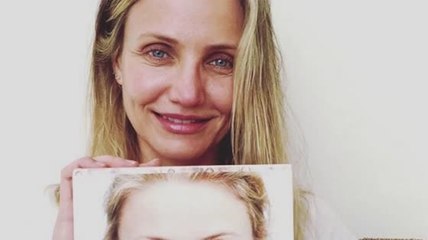 Cameron Diaz zeigt sich ohne Makeup
