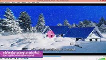 How To Create Realistic Animated Snow-Photoshop Cs6-Bangla Tutorial
