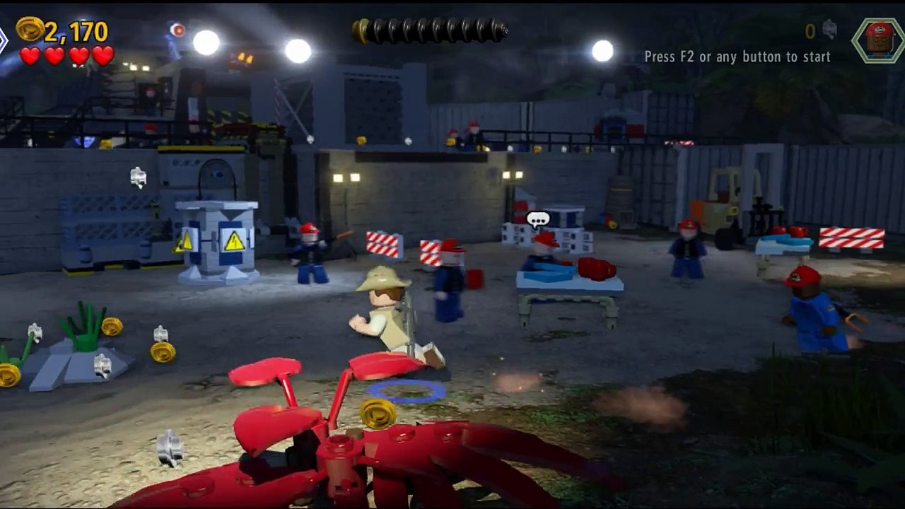 LEGO Jurassic World - Gameplay Walkthrough - JURASSIC PARK !