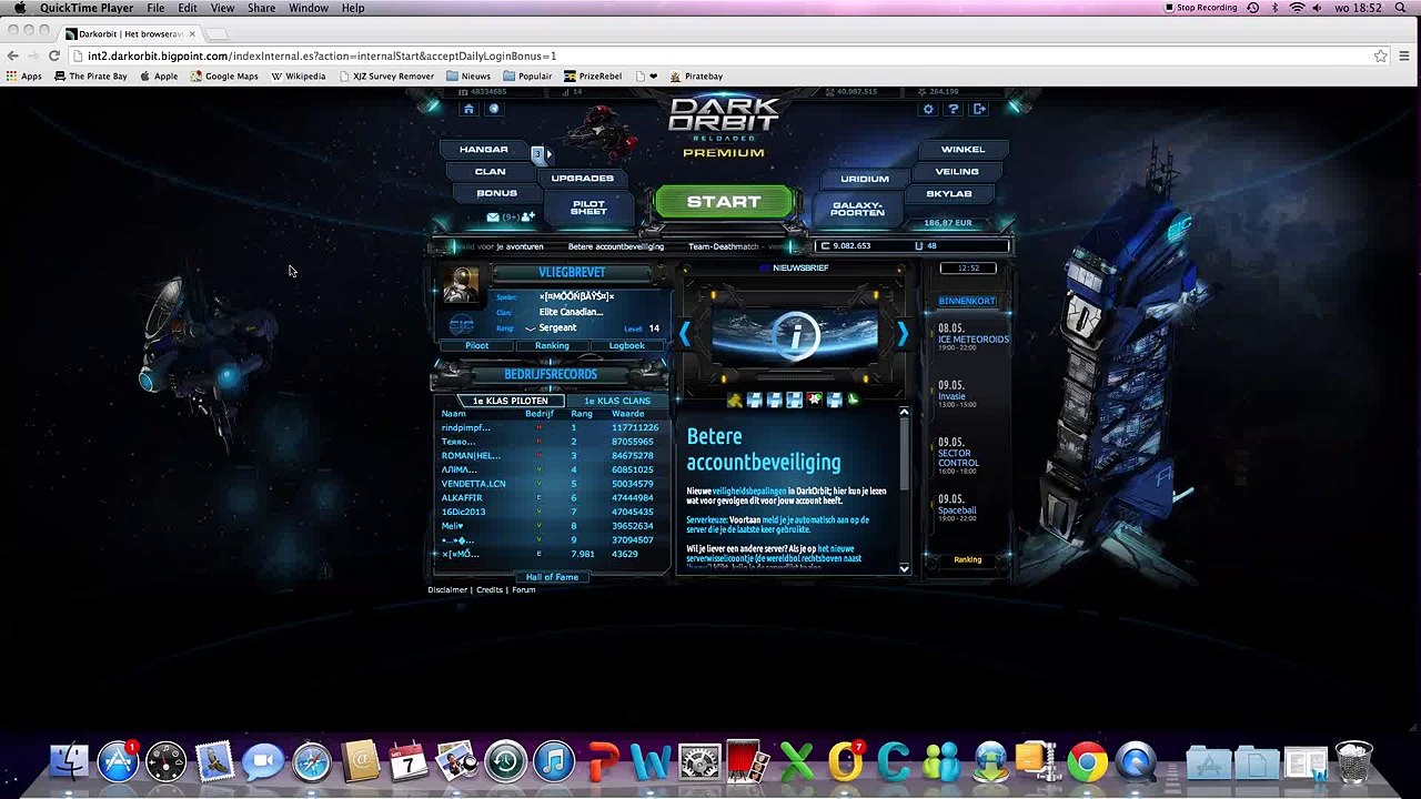 Buy Sell Accounts - Darkorbit Elite Account For Sale OPEN NEW 2014