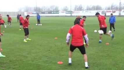 Samsunspor'da Vartaş Elazığspor Maçı Hazırlıkları