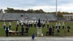 logan high marching band in competition at woodrow wilson