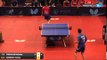 Great table tennis action between Nicholas FRIGIOLINI and Andrey SEMENOV