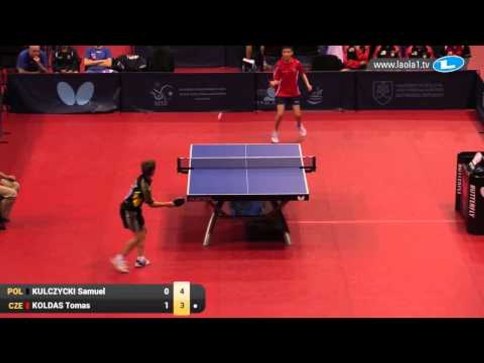 Amazing rally at the ETTU Youth Championships