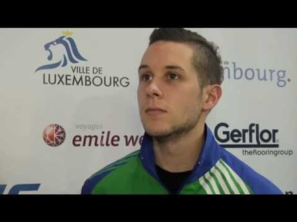 Jan Zibrat Interview for ETTU TV powered by LAOLA1.tv -- European Olympic Qualification