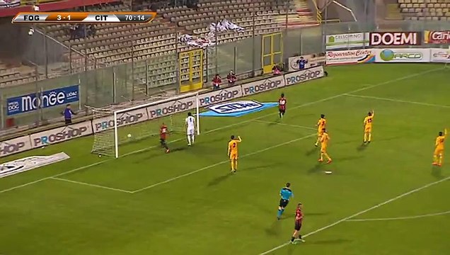4-1 Vincenzo Sarno Goal Italy Coppa Italia Lega Pro Final - 31.03.2016, US Foggia 4-1 AS Cittadella