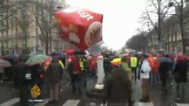 Protests in France against proposed labour reforms