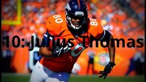 Top 10 best players on Denver Broncos offense