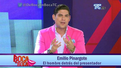 Emilio Pinargote - El hombre detrás del presentador