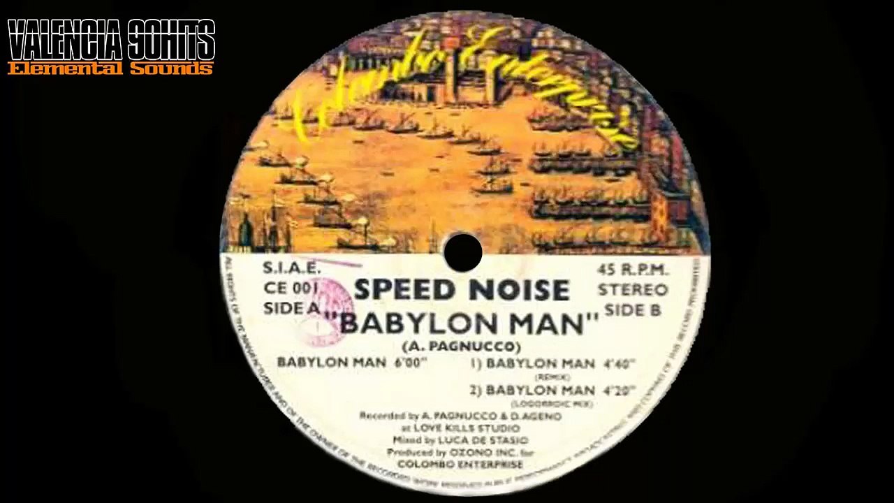 Speed Noise - Babylon Man (Original Mix) [1993]
