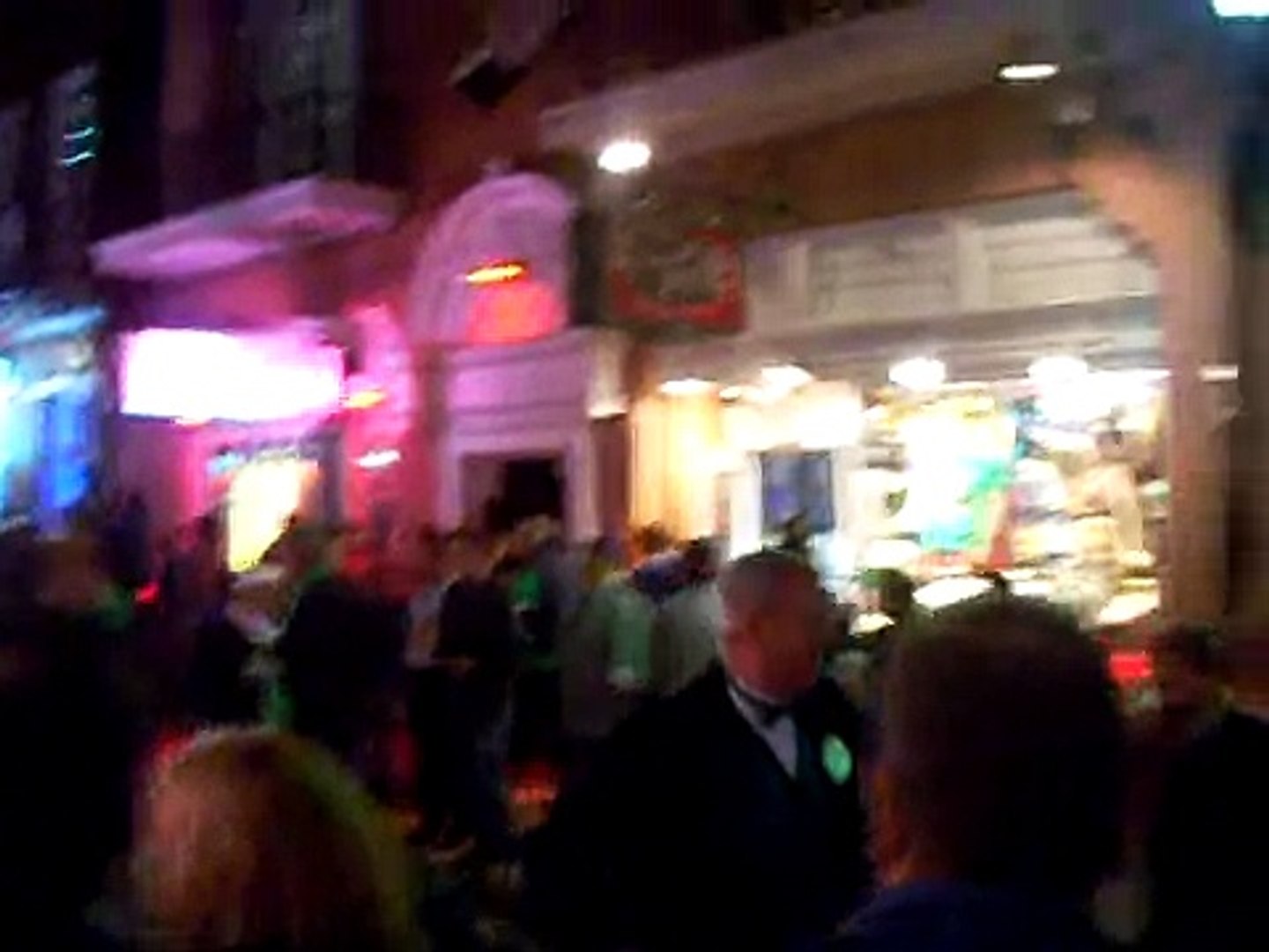 ⁣St Patrick's Day at Bourbon Street