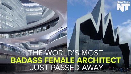 Badass Female Architect Zaha Hadid Passes Away