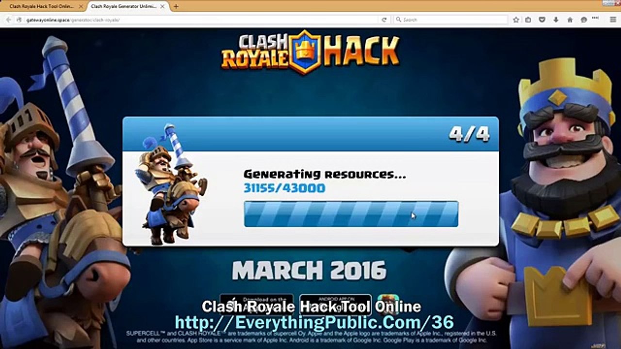 [Free Gems] CLASH ROYALE HACK DE GEMAS INFINITAS - PARA ANDROID Y IOS[GEMS FREE INFINITAS] 100%