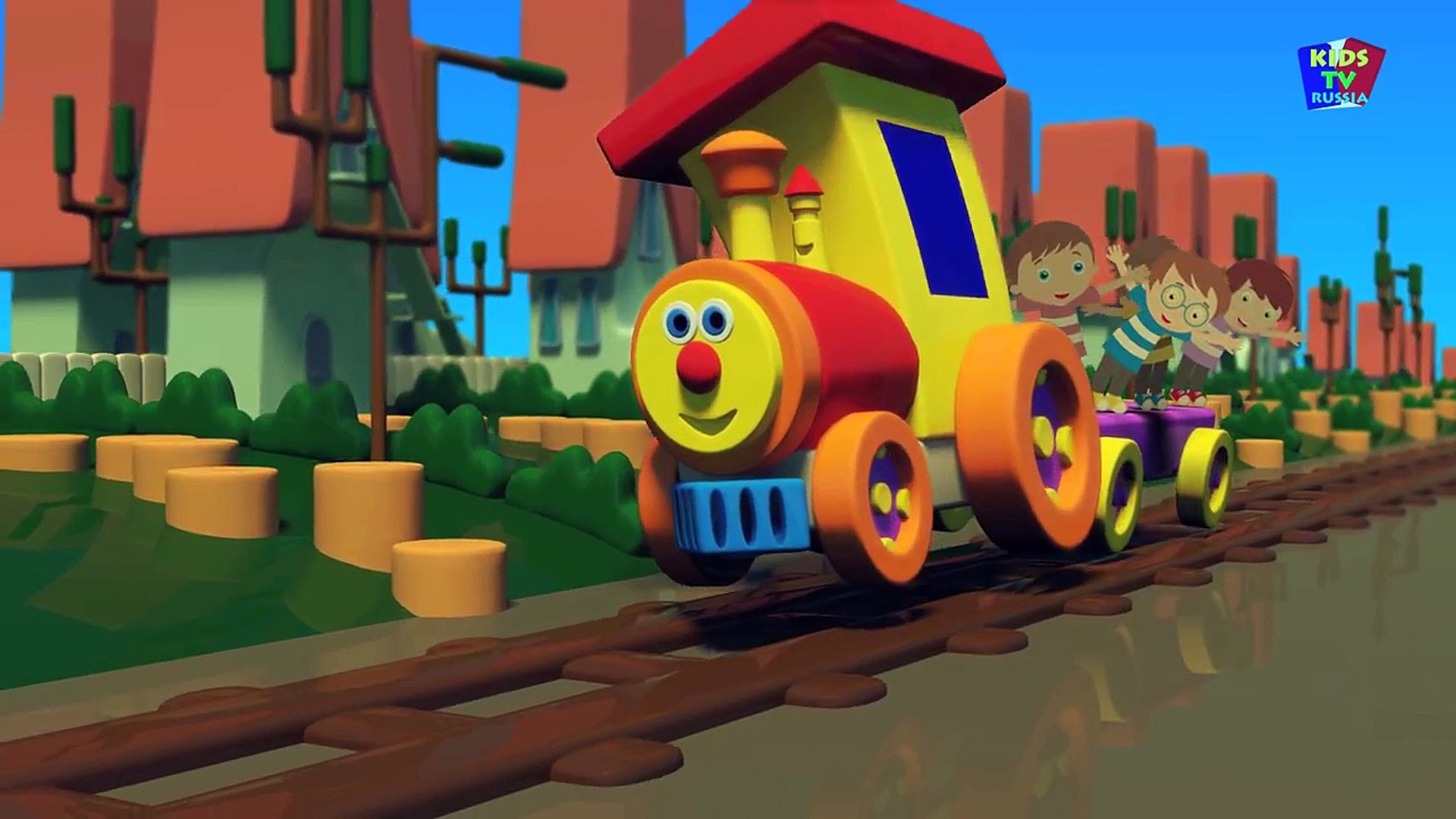 Паровозик боб мультик