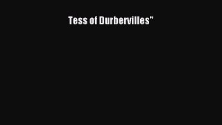 Download Tess of Durbervilles Free Books