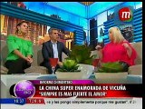 La China Suárez súper enamorada de Vicuña