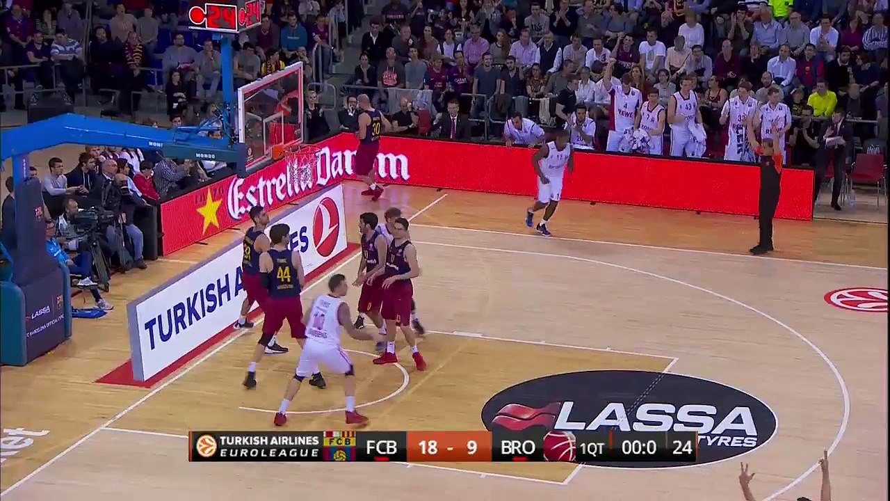 Highlights: FC Barcelona Lassa-Brose Baskets Bamberg