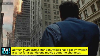 Ben Affleck Has Written a Batman Script