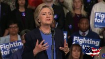 Hillary Clinton Tells Off Bernie Sanders Disruptors Chanting 