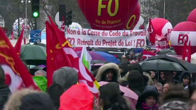 Huelgas en Francia contra proyecto de reforma laboral