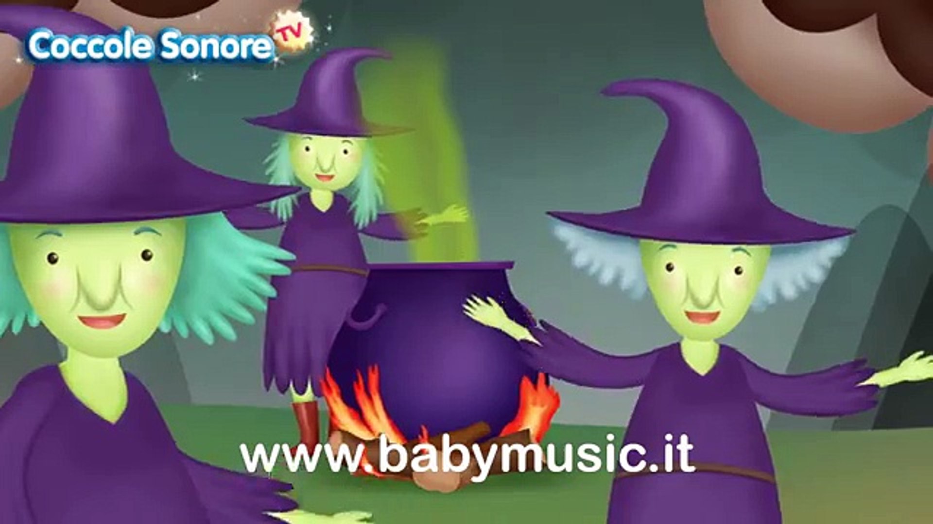 La danza delle streghe - Halloween - Filastrocche per bambini di Coccole  Sonore - Video Dailymotion
