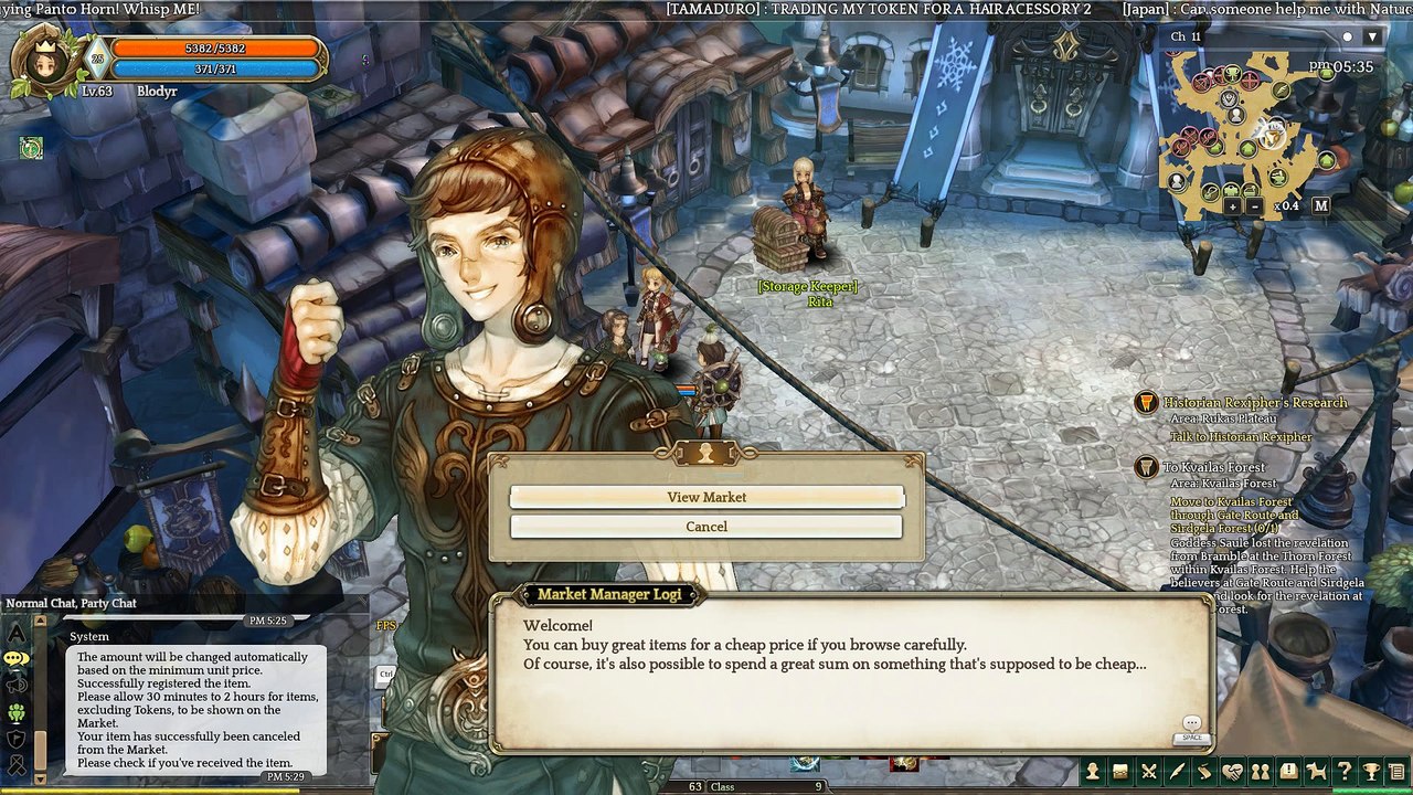 Comprando no Market - Trade of Savior