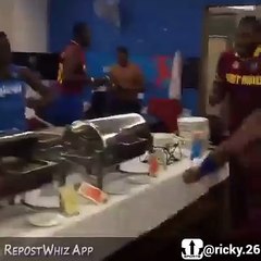 West Indies Players Dance Party in Dressing Room After Beating India in Semi Final of World T20 2016
