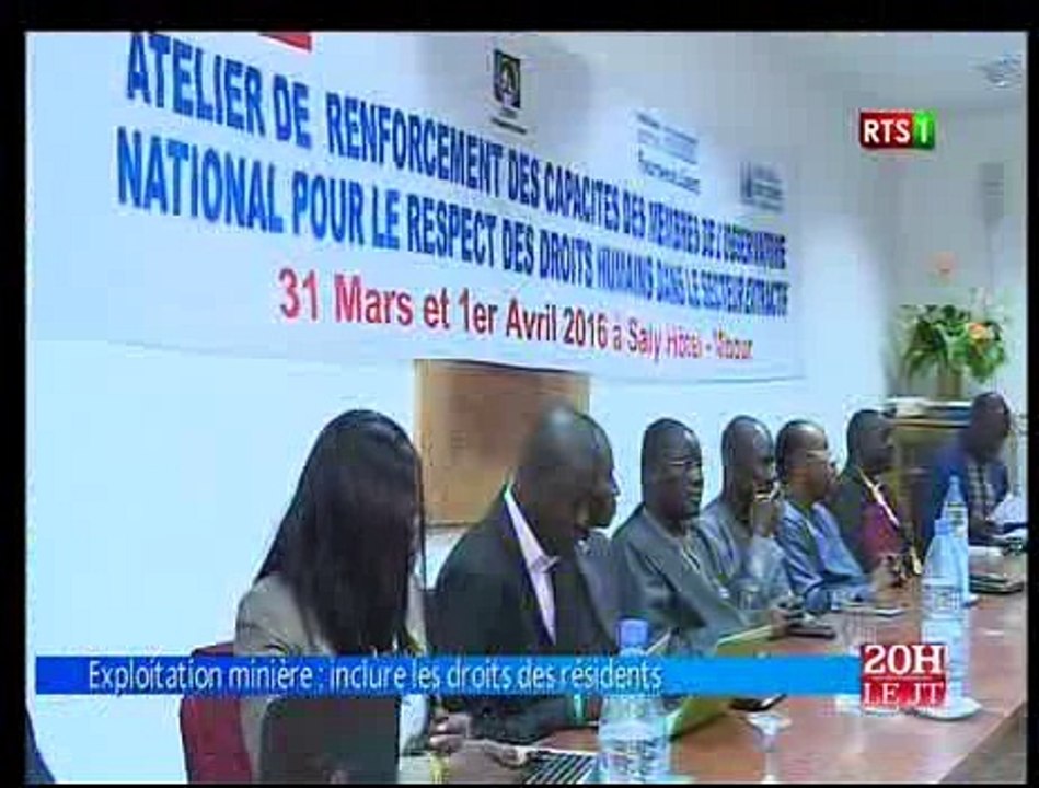 Journal Télévisé de la RTS1 du Journal du Jeudi 31 Mars 2016 (Édition du soir)